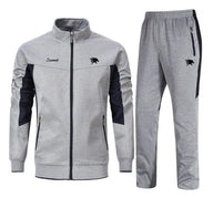 Zeemot Performance Tracksuit (Grey/black)